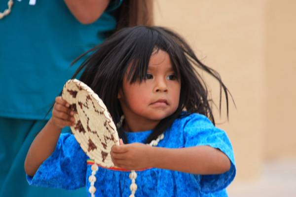 San Xavier Indian Girl