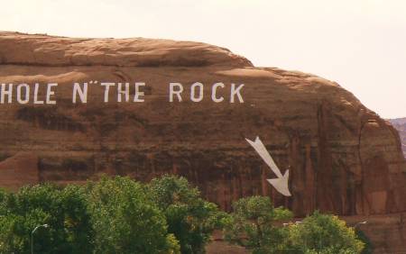 'Hole N' the rock' Nr Moab Utah.