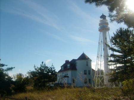Old and new lighthouse
