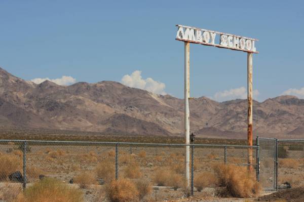 Amboy School, Route 66
