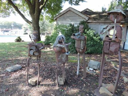 Sculpture at WCHandy home