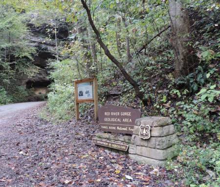 Red River Gorge -west entrance