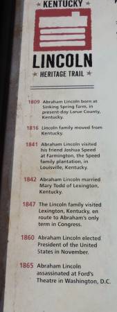 Lincoln Timeline