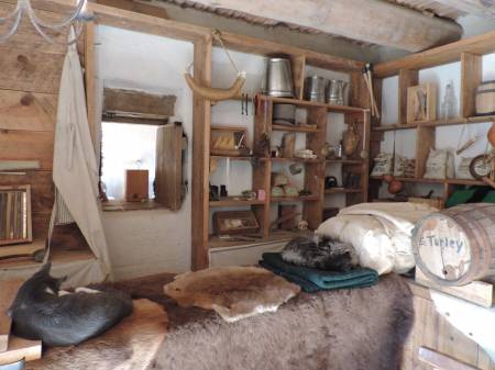 Bent's Old Fort Trading room