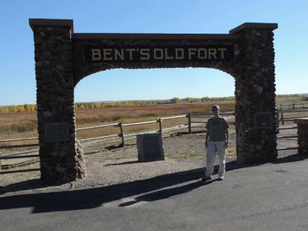 Bent's Old Fort arch