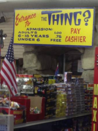The Thing Entrance