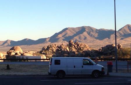 Texas Canyon W bound