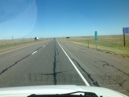 Heading East on I-80 WY