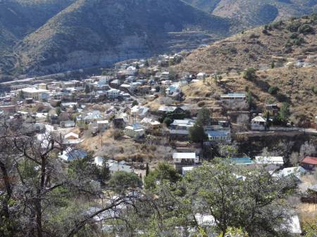 Bisbee town view