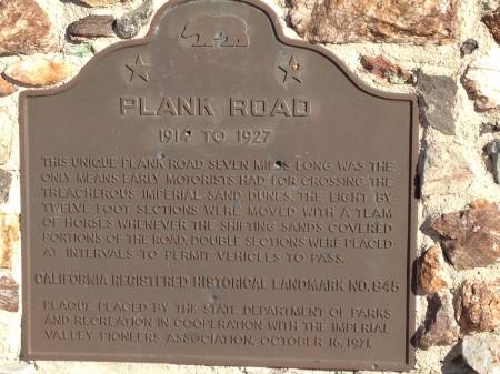 Plank Road Monument