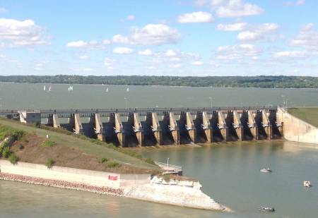 Missouri River at Gavins Point Dam