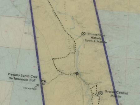 Trail map - Contention City