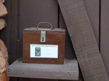 Indian Gardens Passport Stamp box