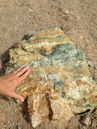 Mineral remains - La Paz