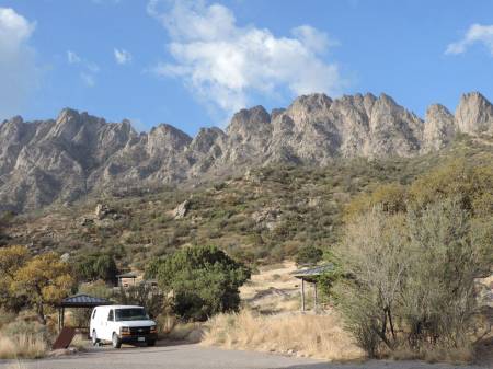 Aguirre Springs campground-Organ Mountains, NM