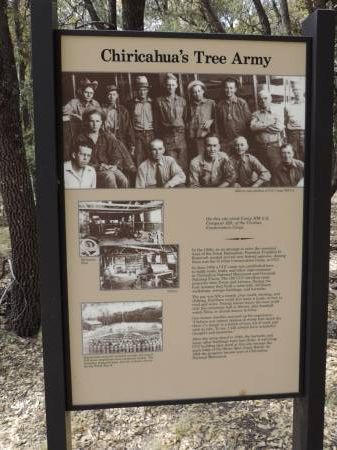Chirachua NM -CCC sign board