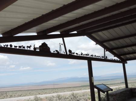 Ranching Exhibit metal work