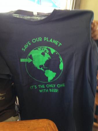 Beer planet t-shirt