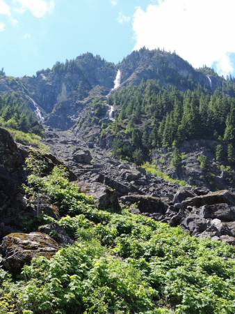 Westside Rd waterfalls