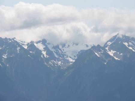 Blue Glacier on Mt Olympus