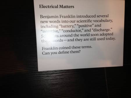 Franklin electricity