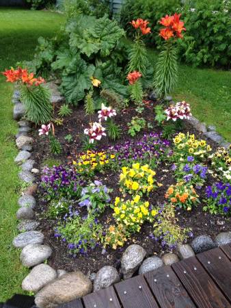 Skagway flower garden