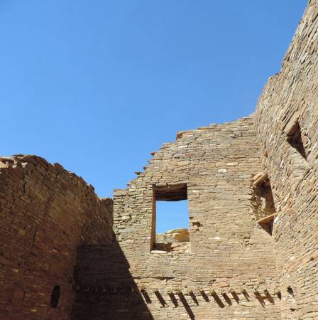 Pueblo Bonito window