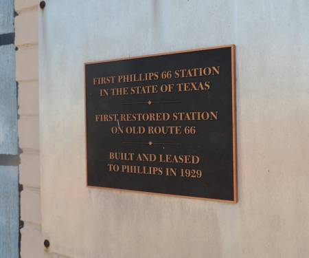 Phillips 66 plaque