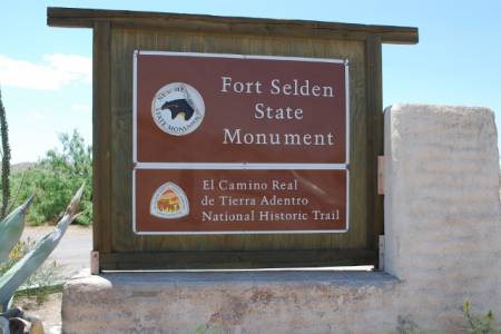 Fort Selden Welcome Sign