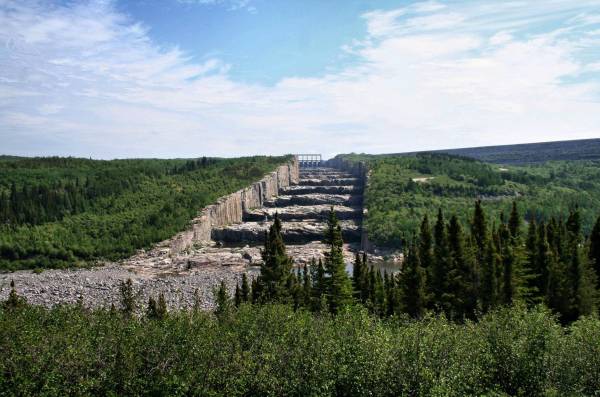Robert Bourassa Spillway, James Bay, Qc, Canada