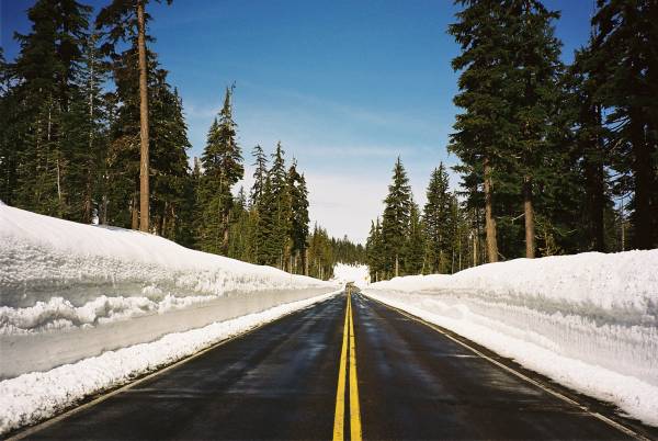 Oregon, near Crater Lake, March 2007