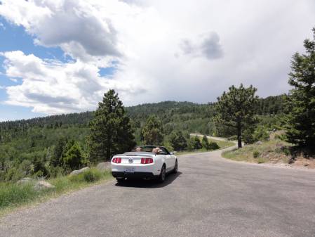Utah Highway 12 over Boulder Mountain