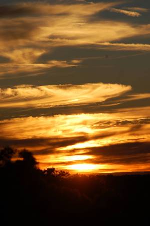 Sunset at Grand Canyon (south rim)