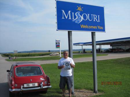 cross country via Old MGB