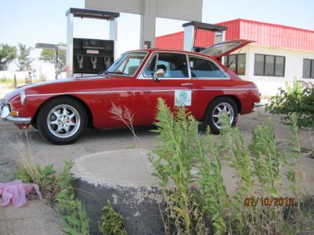 cross country via Old MGB