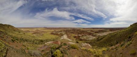 Painter Desert Panoramic