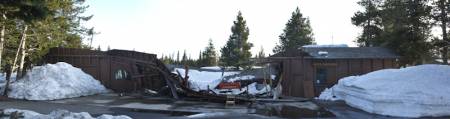 Flattened Garage,Yellowstone NP
