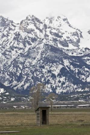 Loo with a View - Grand teton NP