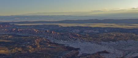 View from Balloon over Arches NP