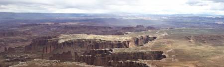 Balloon fligt View over Arches NP