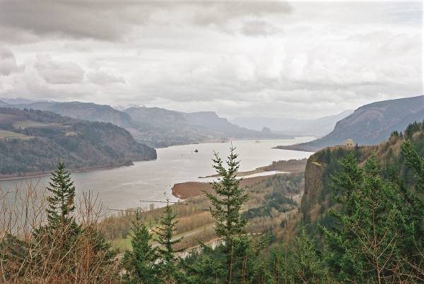 Columbia and Vista House