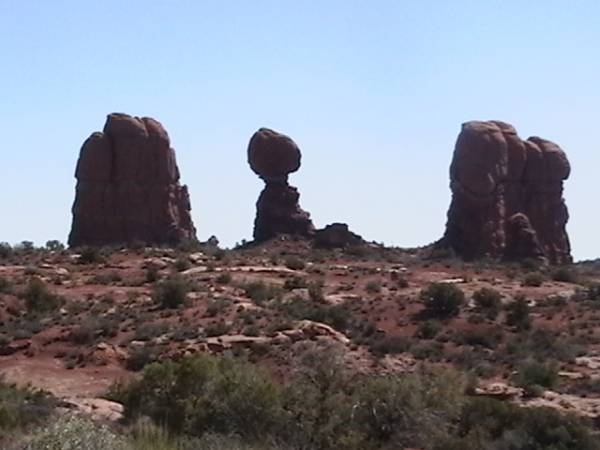 Formations in Arches NP