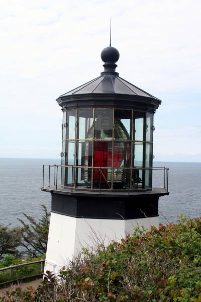 Tiny Cape Meares Lighthouse