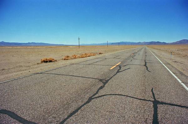 Heading west towards Tonopah