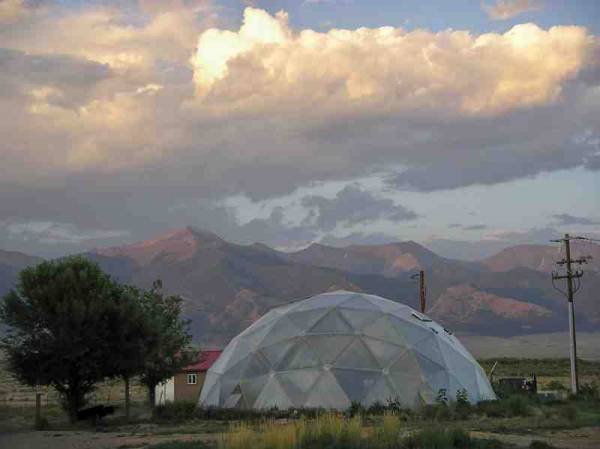 Joyful Journey Hot Springs's Geodesic Dome