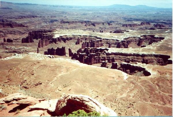 View south from Grand View Point