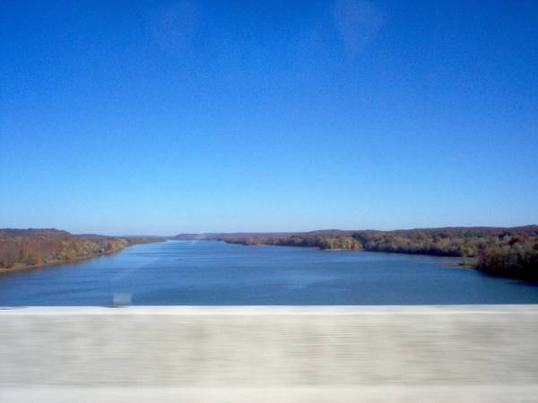 River off of I-40, Tennessee