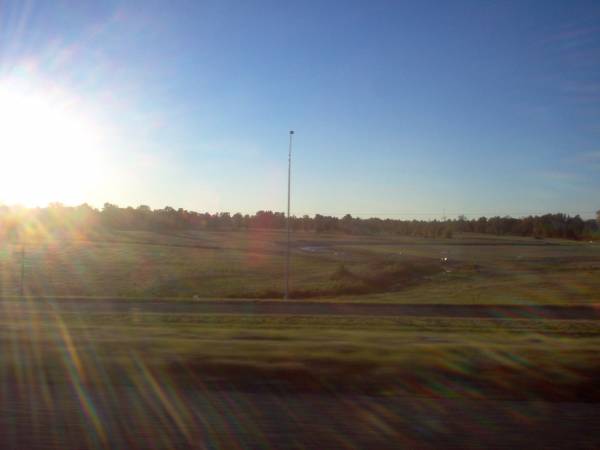 Sun Shining in Arkansas (I-30)