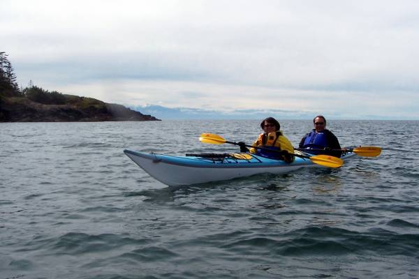 Kayaking Lopez Island