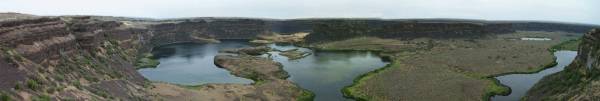 Dry Falls Panoramic Photo